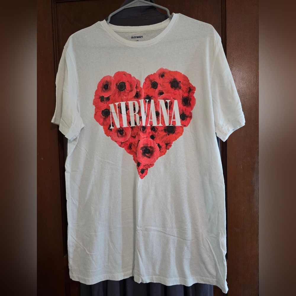 Old Navy Nivana Graphic Tee (UNISEX)